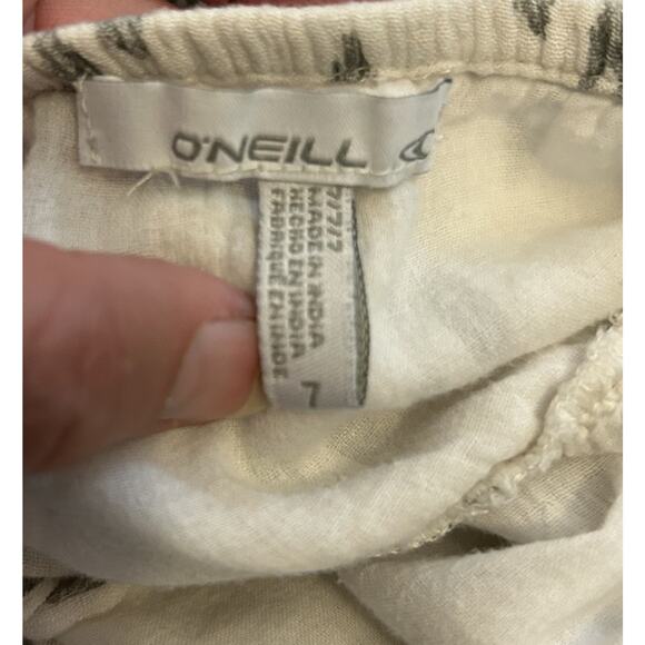 O' Neill Lagoon Maxi Dress Yellow Summer Boho Sundress Surfer Beachy Fairy Sz 7 - Picture 7 of 12